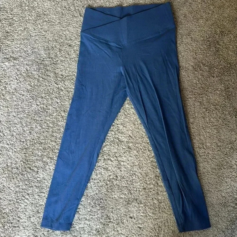 Ribbed leggings 25” large NWOT / E25 - Picture 1 of 3